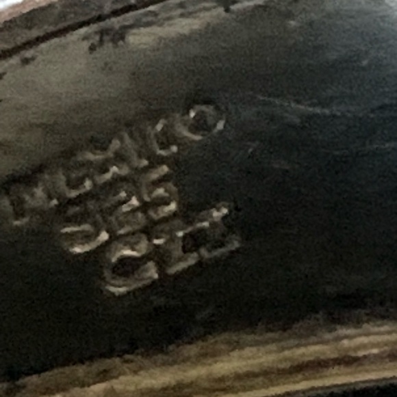 VINTAGE MODERNIST 925 STERLING SCUFF BRACELET - Picture 8 of 9